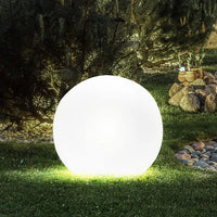 Moderne PE Globe Buiten Tuinverlichting LED Oplaadbaar