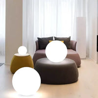 Moderne PE Globe Buiten Tuinverlichting LED Oplaadbaar