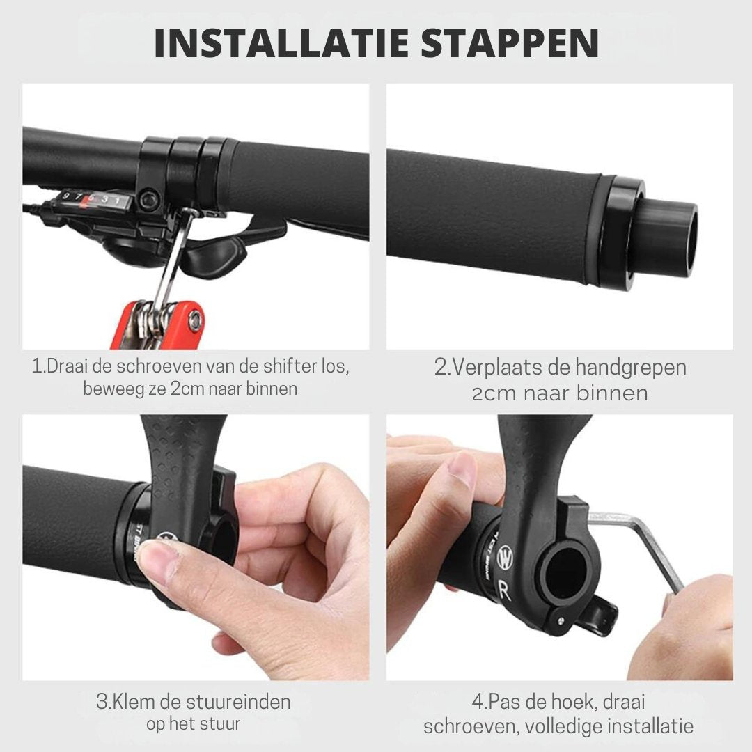 SpirGrips+ Ergonomische Fietshandvatten