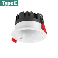 LED bewegingssensor spot 12W opbouw Anti-verblinding slim trap slaapkamer huis