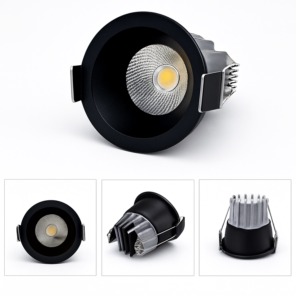 Spot Dimbare LED 3W 5W Antiverblindings LED LED verlichting slaapkamer keuken COB inbouw