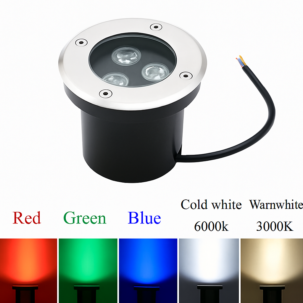 Ingebouwde High Power LED Waterproof Tuinspot