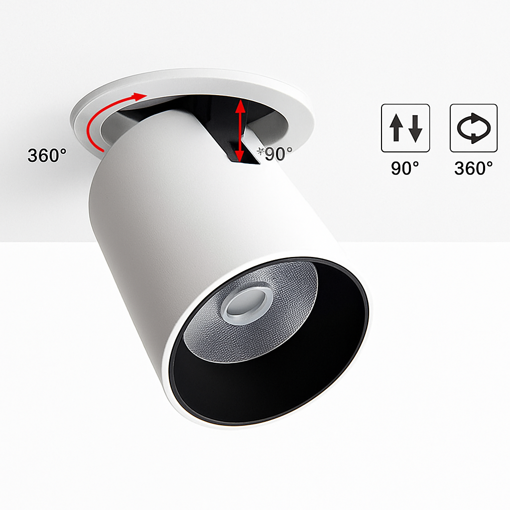 Verstelbare LED spot design Nordic