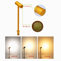 verstelbare LED vitrinespot voor sieraden