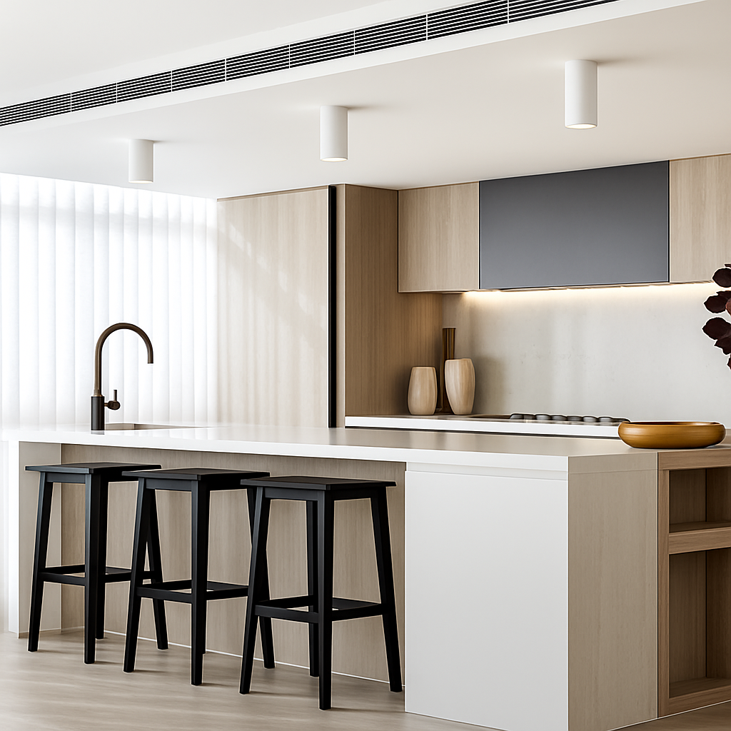 Spot moderne LED in de vorm van een gouden buis Grover