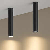 Spot moderne LED in de vorm van een gouden buis Grover