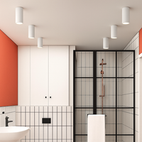 Spot moderne LED in de vorm van een gouden buis Grover