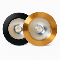 Spot moderne LED extra dun rond en aluminium Delma