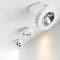 Moderne LED inbouwspot rond en verstelbaar Slim