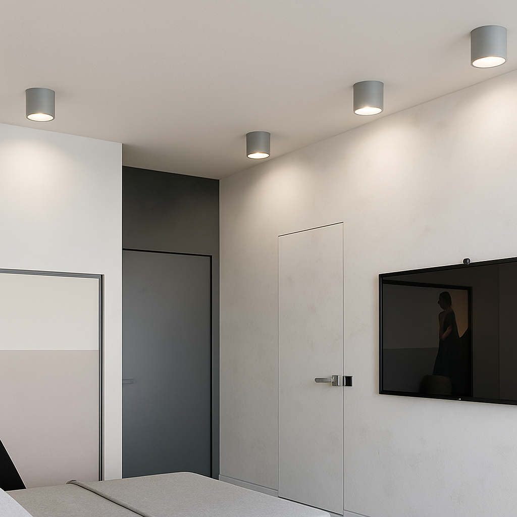 Ronde opbouwspot Nordic LED Kleine Plafondlamp Spotlicht Hal Entree Licht Gang Licht Binnenverlichting