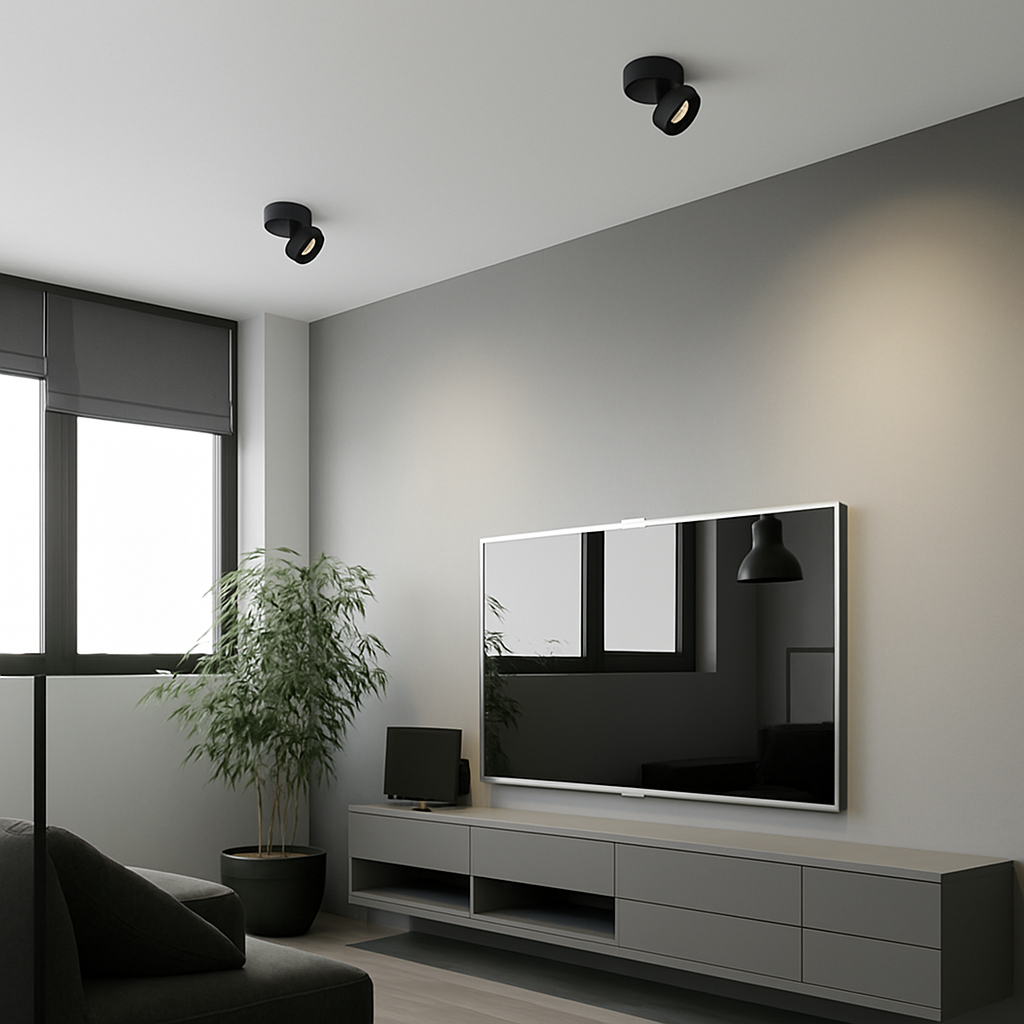 Ronde verstelbare LED design spots