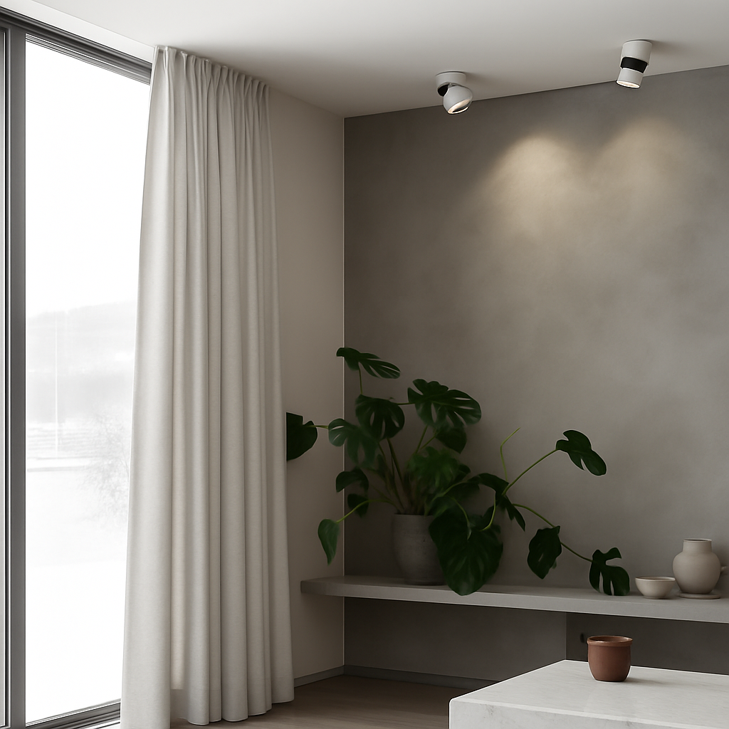Ronde verstelbare LED design spots