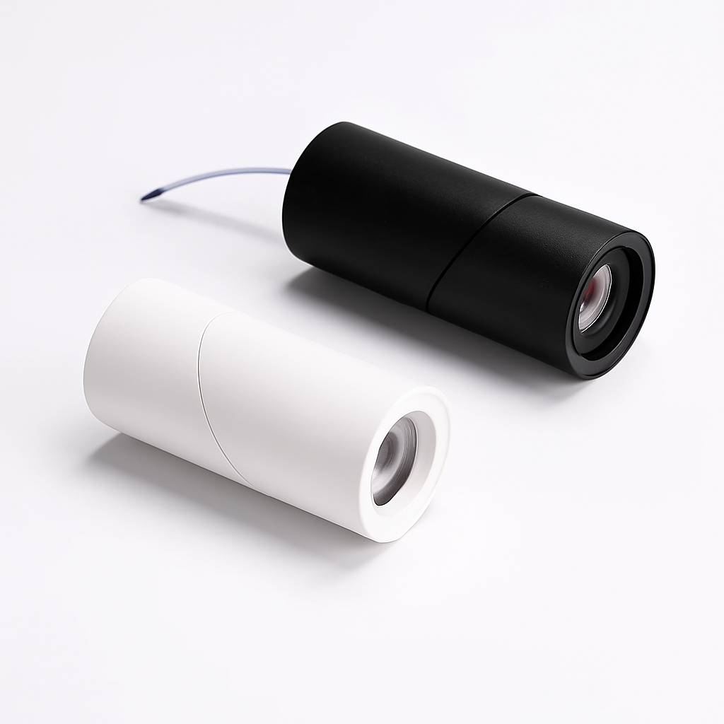 dimbare roterende LED-spots met variabele intensiteit voor binnenverlichting