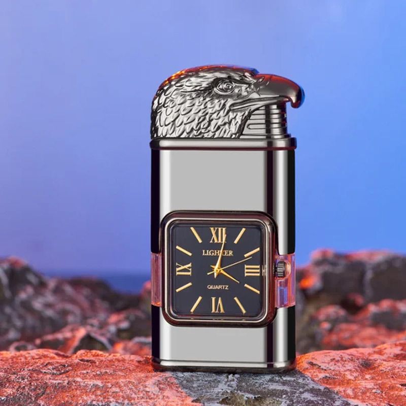 Vintage Horloge Bezel Jetvlam Aanstekers
