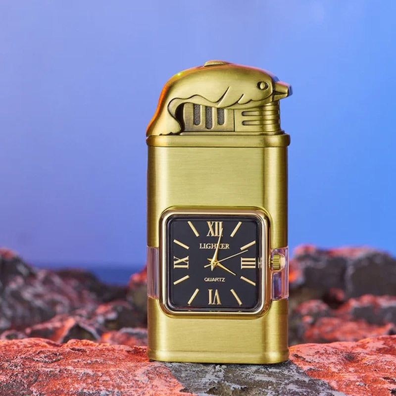 Vintage Horloge Bezel Jetvlam Aanstekers