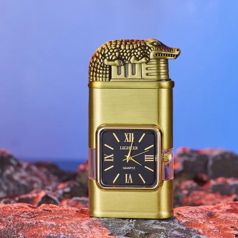 Vintage Horloge Bezel Jetvlam Aanstekers
