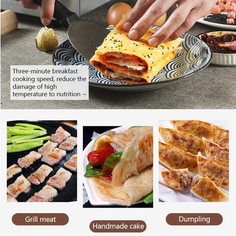 Gietijzeren Koekenpan / Crêpepan met Houten Handgreep – 20 cm of 26 cm