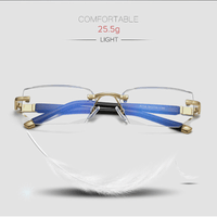 Brehn | Viselio Intelligente Leesbril met Multifocale Lensen | Ultraleicht & Blauwlichtfilter | Voor Dichtbij- & Verafzicht | Titanframe TR90