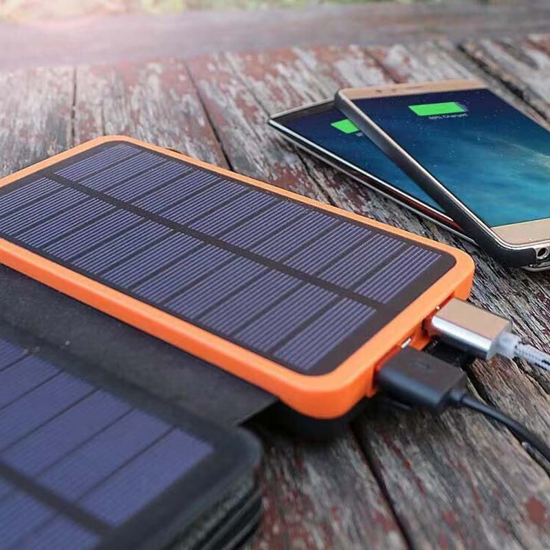 25000mAh Hoge Capaciteit Solar Powerbank - Snelladen