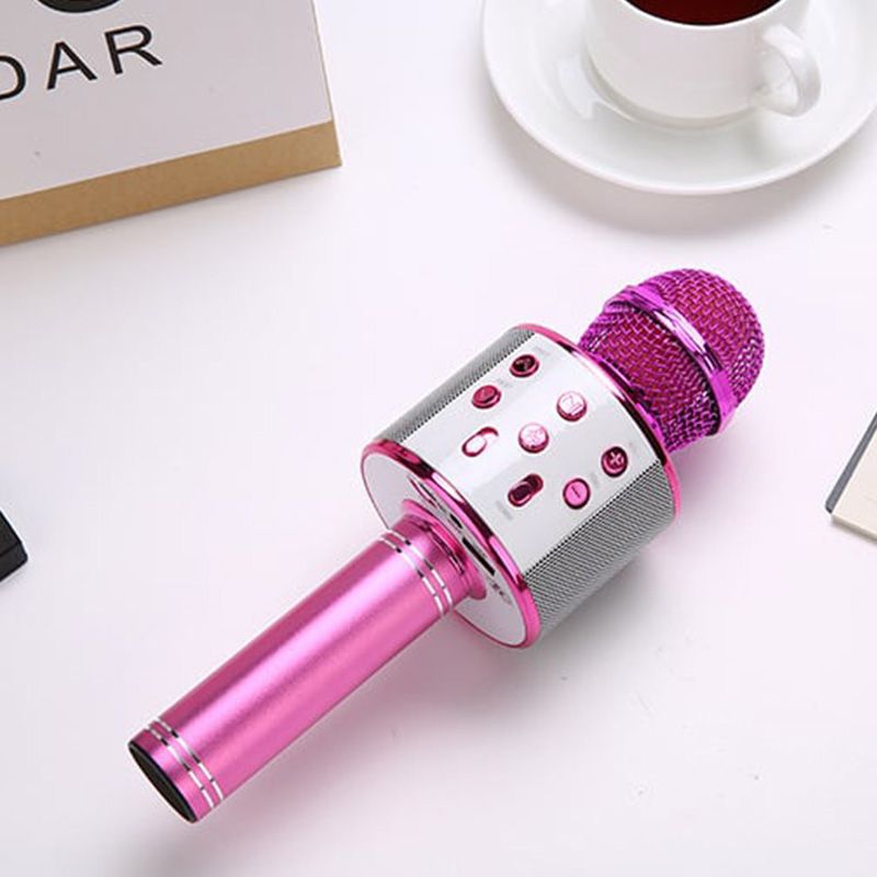 Zing overal: De ultieme draadloze karaoke microfoon!