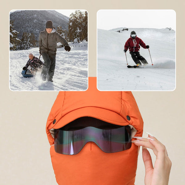 Winddichte rijmasker met goggles