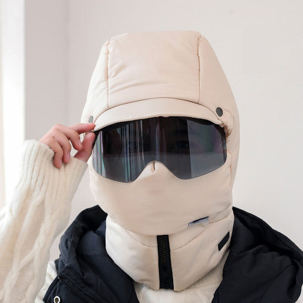 Winddichte rijmasker met goggles