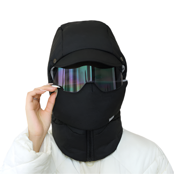 Winddichte rijmasker met goggles