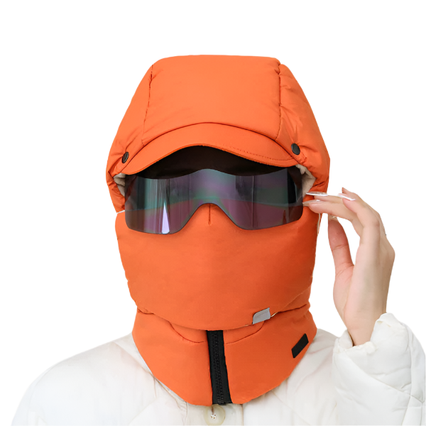 Winddichte rijmasker met goggles