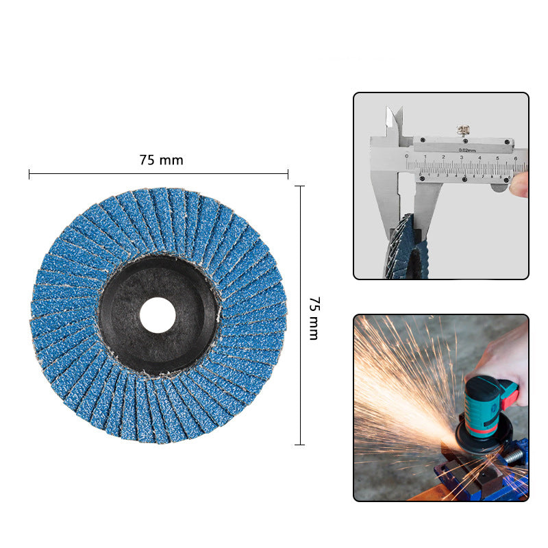 75MM Elektrisch Schuur- en Zaagblad Set (7-delig) – voor veelzijdige snij- en schuurwerkzaamheden