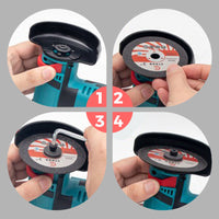 75MM Elektrisch Schuur- en Zaagblad Set (7-delig) – voor veelzijdige snij- en schuurwerkzaamheden