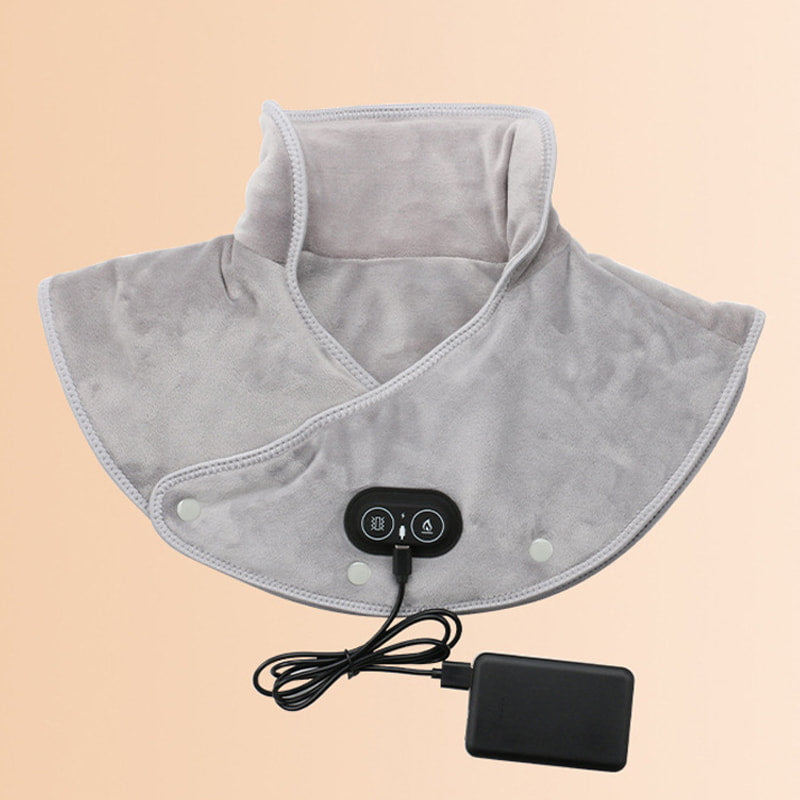 Skanto - Elektrische verwarmingskussen voor de nek en schouders met vibratie