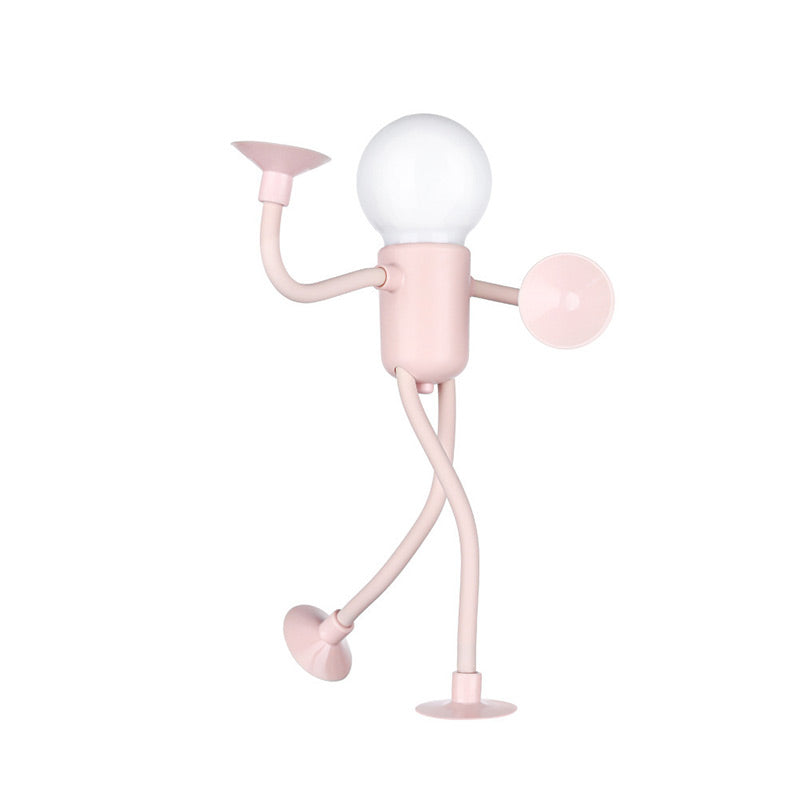 Buigbare nachtlamp met speelse design voor gezellige avonden