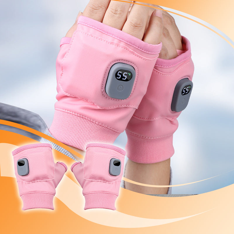 Intelligente verwarmde vingerloze handschoenen