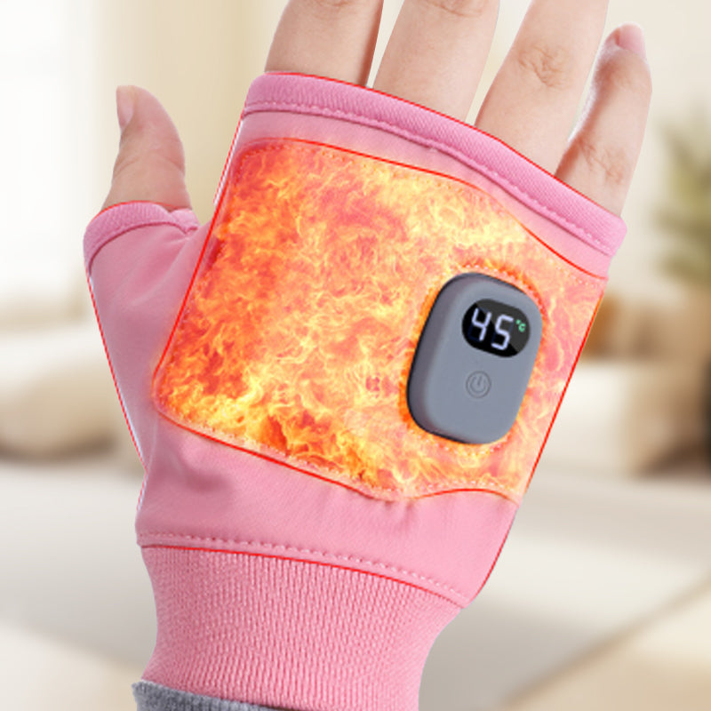 Intelligente verwarmde vingerloze handschoenen