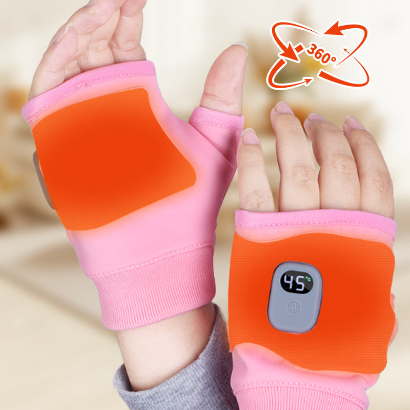 Intelligente verwarmde vingerloze handschoenen