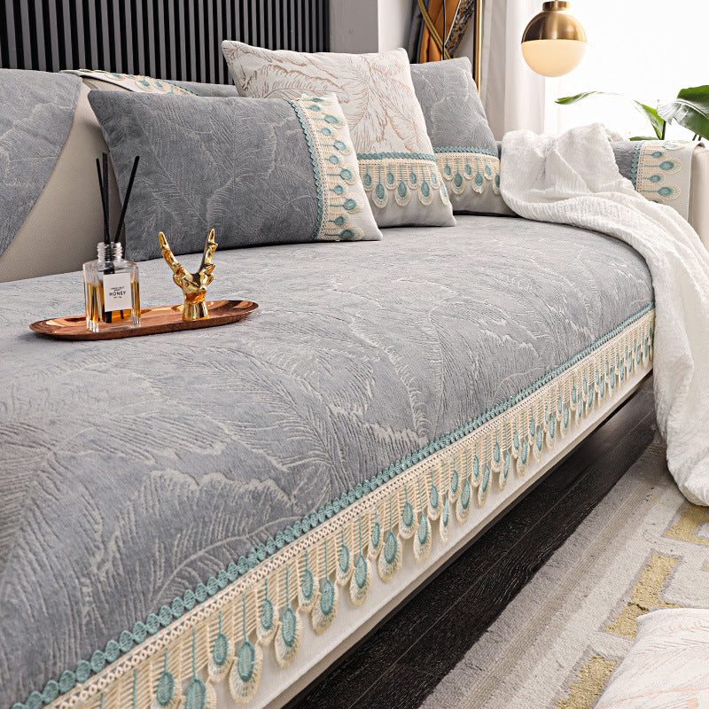 SoftCushion | Maakt van je bank het ultieme relaxoord met de ultrazachte chenille stof