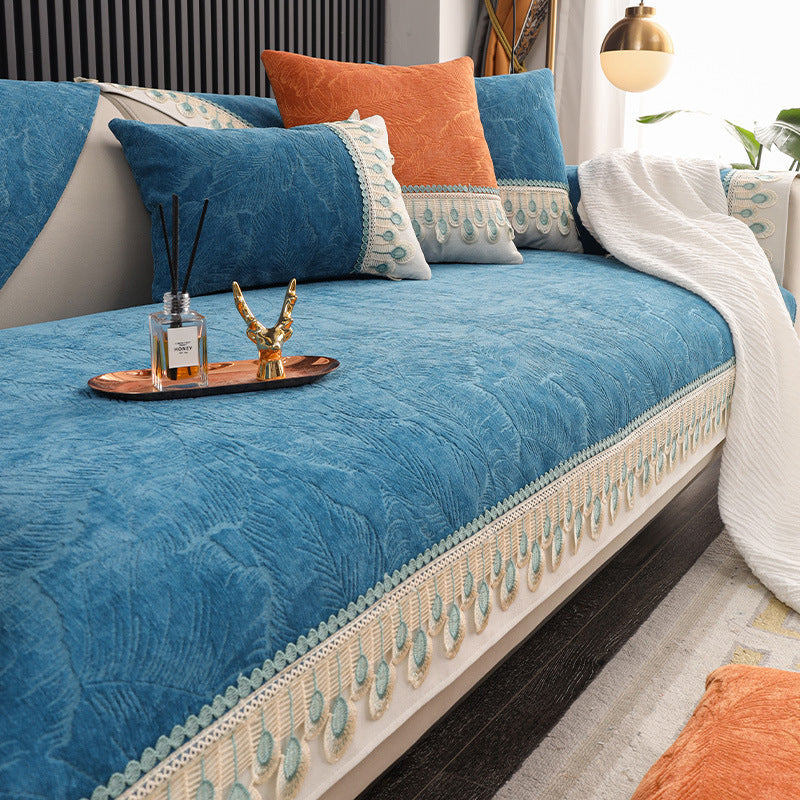 SoftCushion | Maakt van je bank het ultieme relaxoord met de ultrazachte chenille stof
