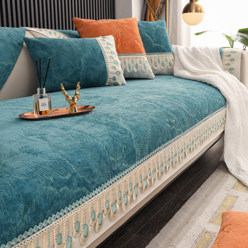 SoftCushion | Maakt van je bank het ultieme relaxoord met de ultrazachte chenille stof