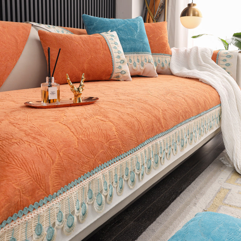 SoftCushion | Maakt van je bank het ultieme relaxoord met de ultrazachte chenille stof
