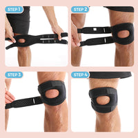 FlexiKnee™ | Verstelbare & Ademend Kniebandage