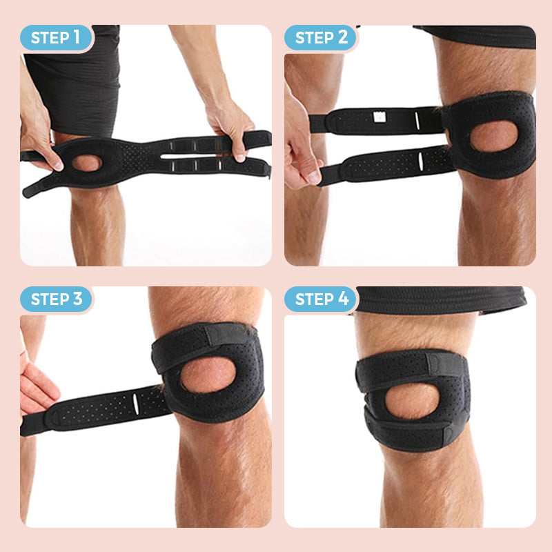 FlexiKnee™ | Verstelbare & Ademend Kniebandage
