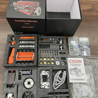 🎉Laatste Dag Actie 50% KORTING 🔥 - Benzine OHV V8 Small-block Motor Model Kits
