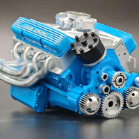 🎉Laatste Dag Actie 50% KORTING 🔥 - Benzine OHV V8 Small-block Motor Model Kits