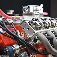 🎉Laatste Dag Actie 50% KORTING 🔥 - Benzine OHV V8 Small-block Motor Model Kits