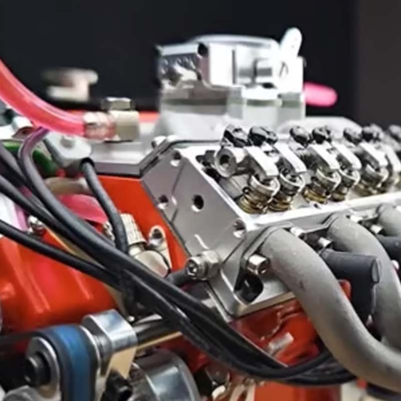 🎉Laatste Dag Actie 50% KORTING 🔥 - Benzine OHV V8 Small-block Motor Model Kits