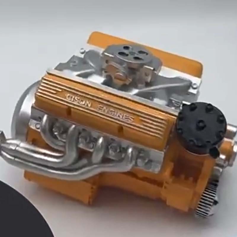🎉Laatste Dag Actie 50% KORTING 🔥 - Benzine OHV V8 Small-block Motor Model Kits