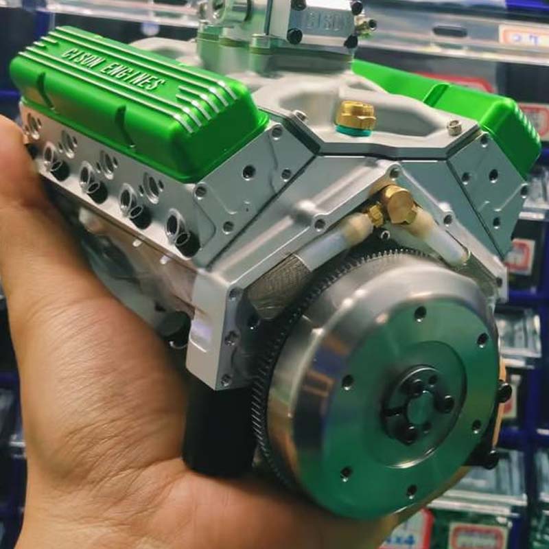 🎉Laatste Dag Actie 50% KORTING 🔥 - Benzine OHV V8 Small-block Motor Model Kits