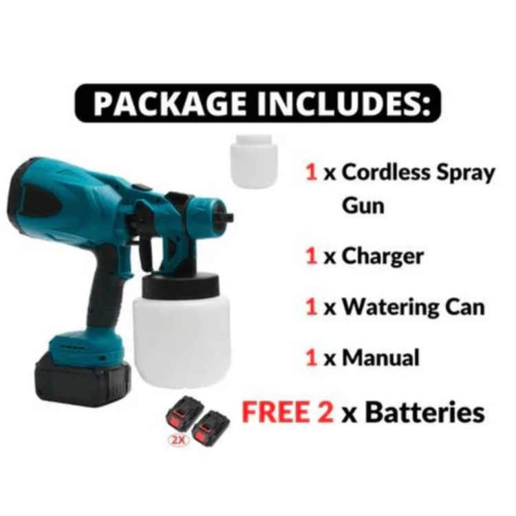 SprayMaster Draadloze Verfspuit