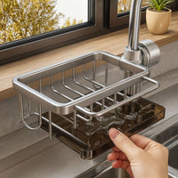 Afwasbak Organizer | Afwasorganizer Zwart & Zilver | AfwasFix