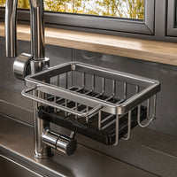 Afwasbak Organizer | Afwasorganizer Zwart & Zilver | AfwasFix